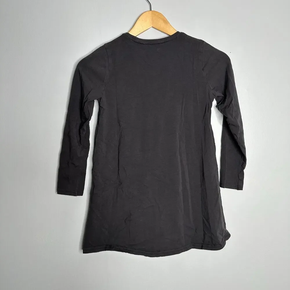 H&M Girl's Rolling Stones Long Sleeve A-Line Pocket Front Dress‎ Size 10